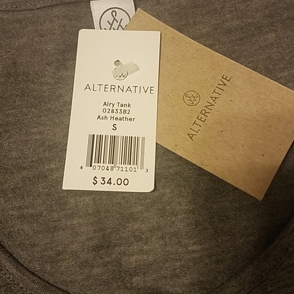 NWT Alternative Airy Tank in Ash Heather - Picture 7 of 7